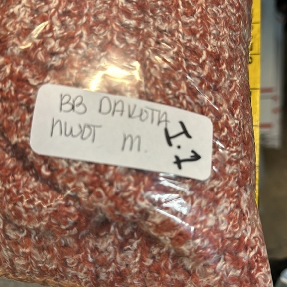 BB DAKOTA X STEVE MADDEN Odetta open cable knit gorpcore woman sweater NWOT M - Picture 12 of 12